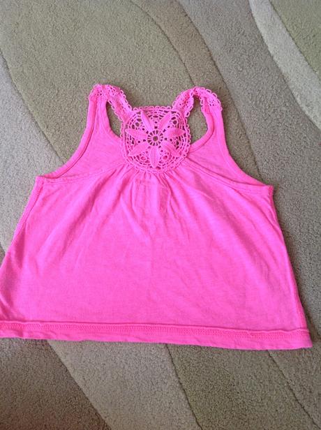 Neónové tielko, h&m,86