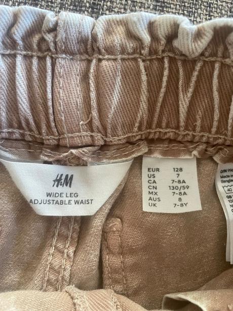 Módne rifle, h&m,128