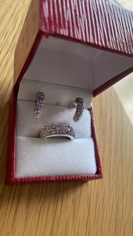 Dámska elegantná súprava swarovski, 