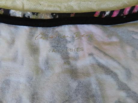 Dámske tričko-top, christian berg, veľ. l, l