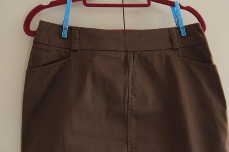 Hnedá mini sukňa orsay s, orsay,s