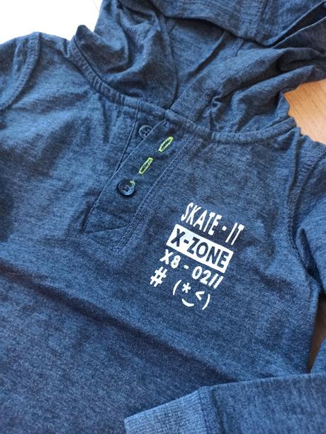 Tričká s kapucňou 86/92, lupilu,92