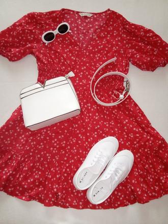 Červené šaty, f&f,42