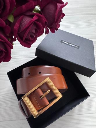 Dolce&gabbana - kožený opasok, dolce&gabbana