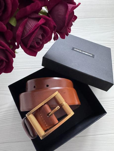 Dolce&gabbana - kožený opasok, dolce&gabbana