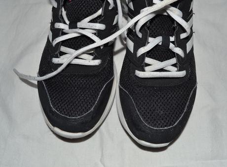 Čierne tenisky adidas v uk 5,5 naša 38 2/3, adidas,38