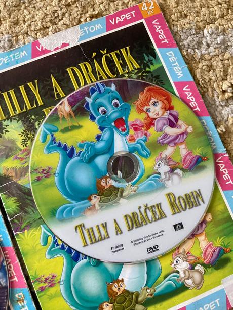 Dvd vapet rozprávky 4ks,