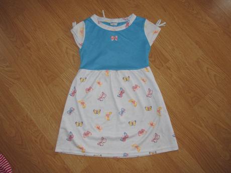 Modré šaty v. 116, 116