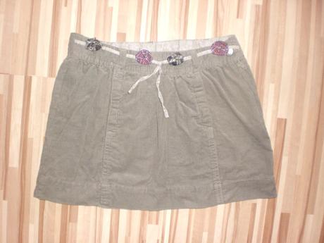 Kordová suknička, h&m,128