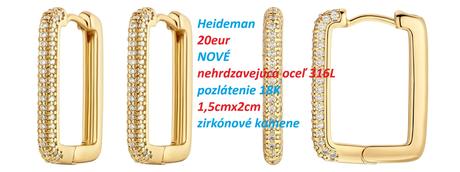 Náhrdelník, náramok, náušnice, prsteň, prívesok, 