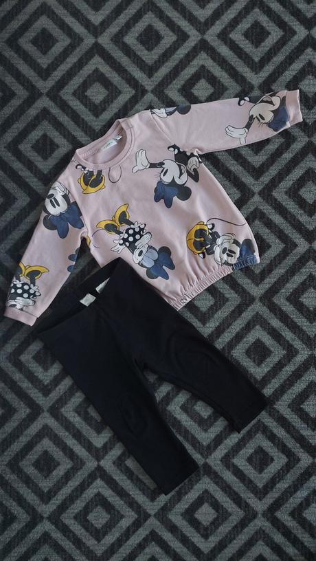 Mikina+legíny, h&m,74