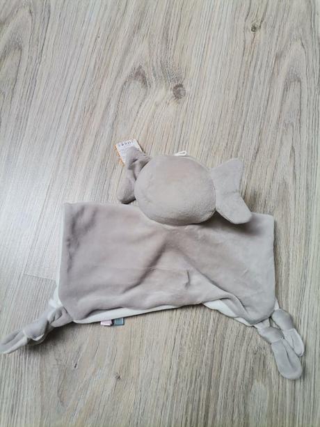 3 druhy - mojkáčik s puff dečkou sloník/zajko, 