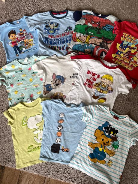 Trička 10ks, george,104