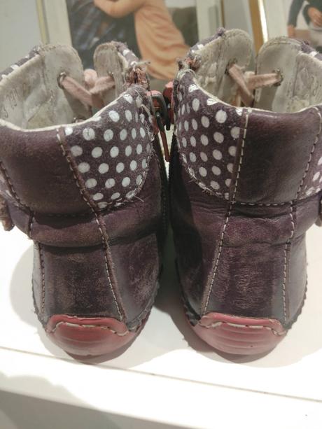 Kozene zimne topánky, ren but,23
