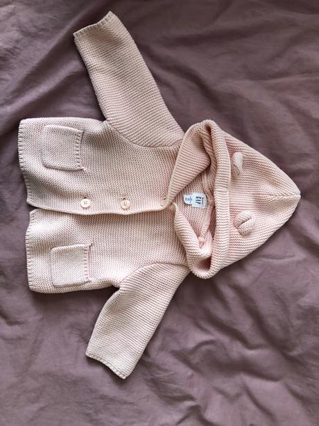 Pletený svetrík s uškami gap, gap,68