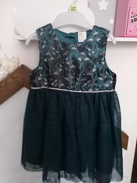 Dievčenské šaty, h&m,86