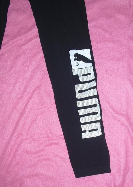Bezsvove puma s vyssim pasom fitness leginy, m