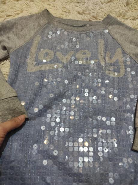 Geox mikina s trblietkami, geox,128