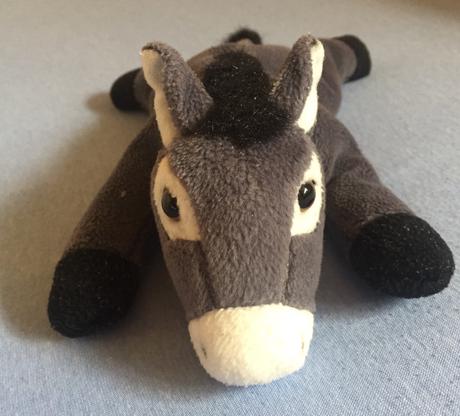 Plyšák s relaxačnými mikroguličkami - somárik, 