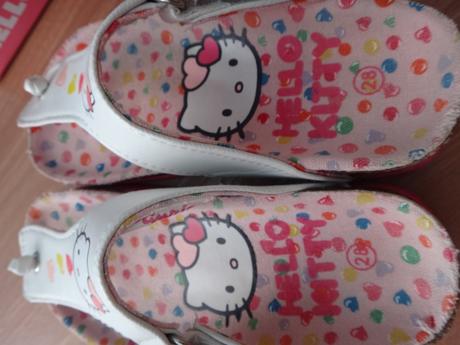 Detské žabky hello kitty, setino,28