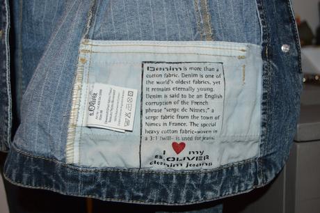 S.oliver dámske rifľové sako, s.oliver,s