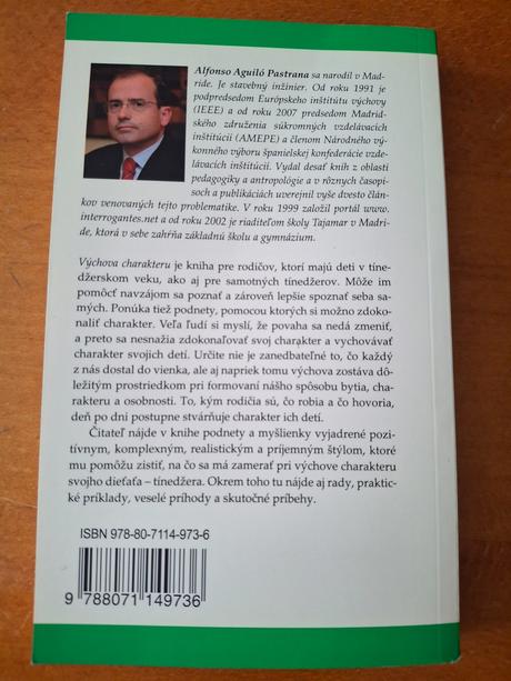 Výchova charakteru alfonso aguiló,