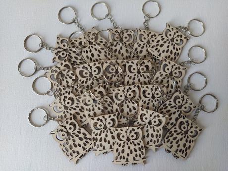 Prívesok na kľúče - sovička, 