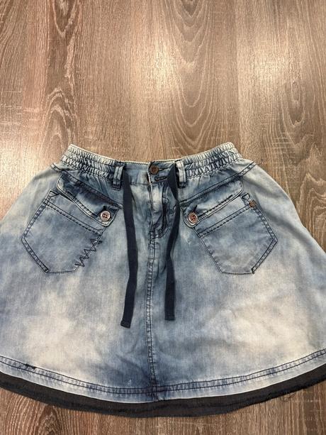 Creeks štýlova riflova sukna č.m, m