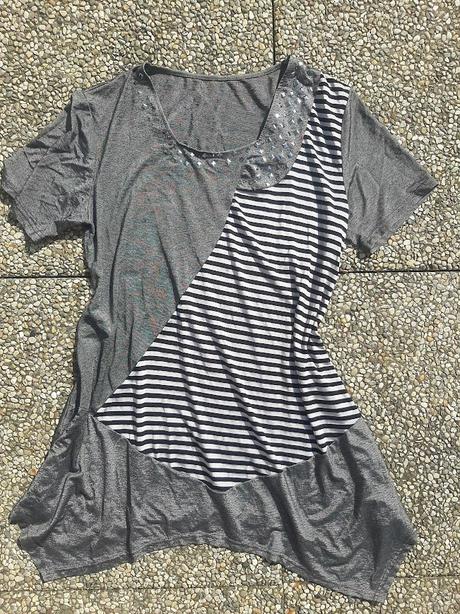 Asymetrické tričko velk. l., l