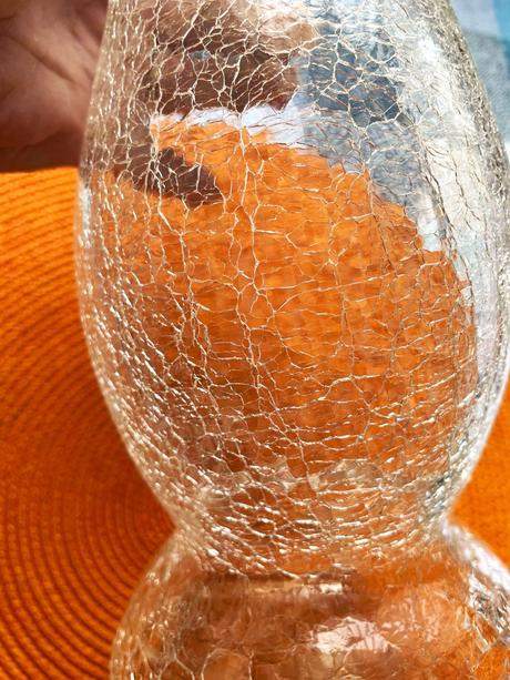 Luxusná vysoká váza bohemia, 