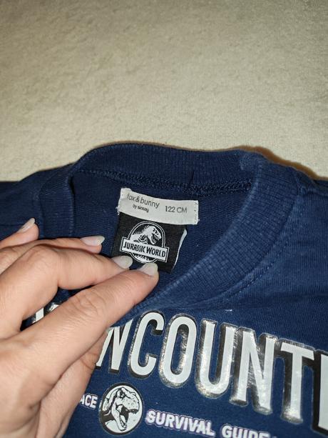 Bavlnená mikina 6-7r, fox & bunny,122