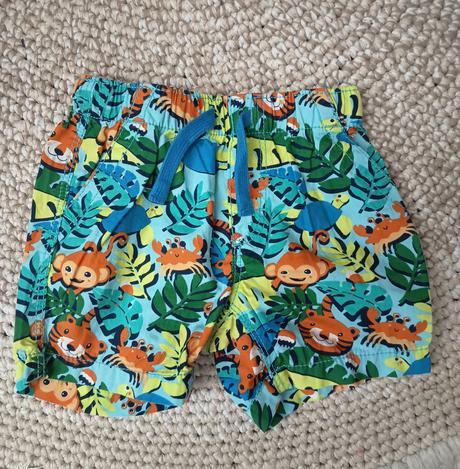 Chlapčenské tenké šortky, h&m,86