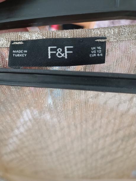 Zlaté tričko, f&f,44