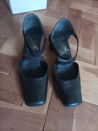 Kožené lodičky, rieker,38