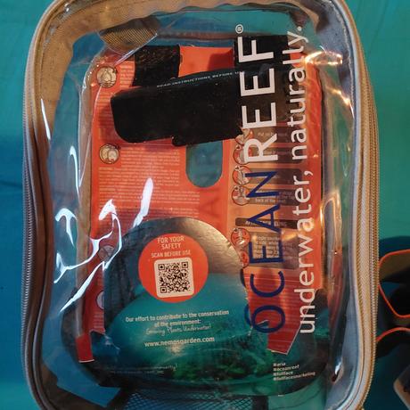 Celotvárova maska na potápanie aria oceán reef, 