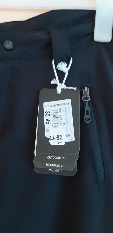 Nové športové nohavice, alpine pro,xs