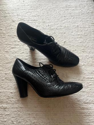 Lakované kožené topánky baldaccini, 36