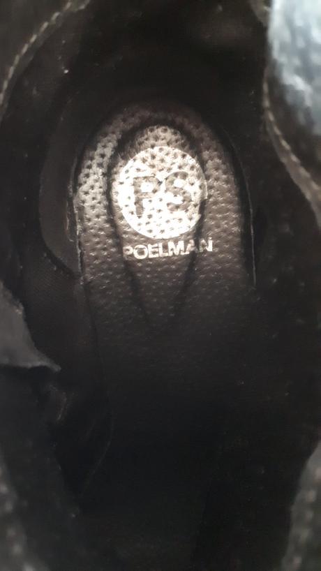 Kožené čižmy kotníkove kozačky ps poelman 40/41, 41