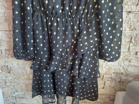 Šifónové šaty s, s