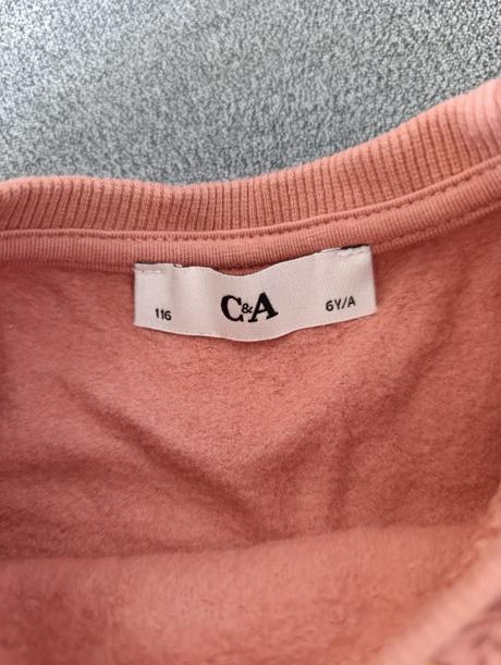 Dievčenská mikina, c&a,116