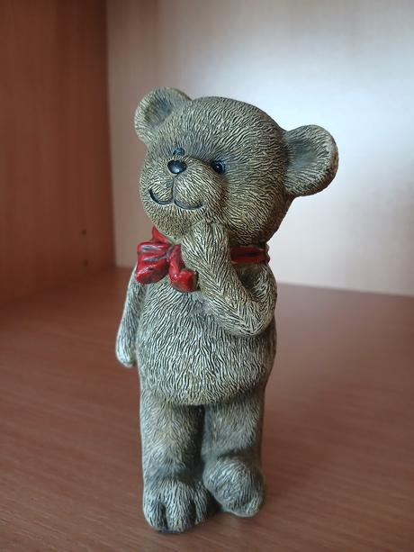 Keramický stojací medvedík 13,5 cm,