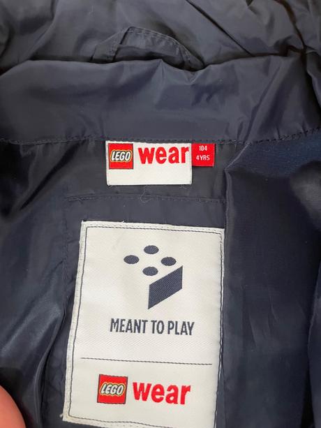 Zateplená  prechodná bunda lego vel.104, lego,104