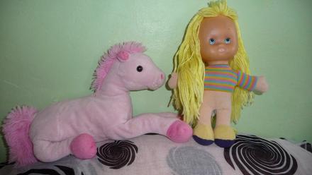 Koník a dievčatko, 