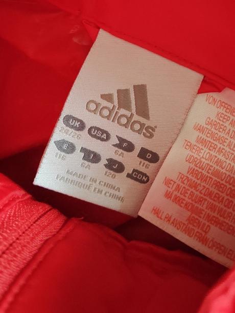 Pršiplášť / bunda, adidas,116