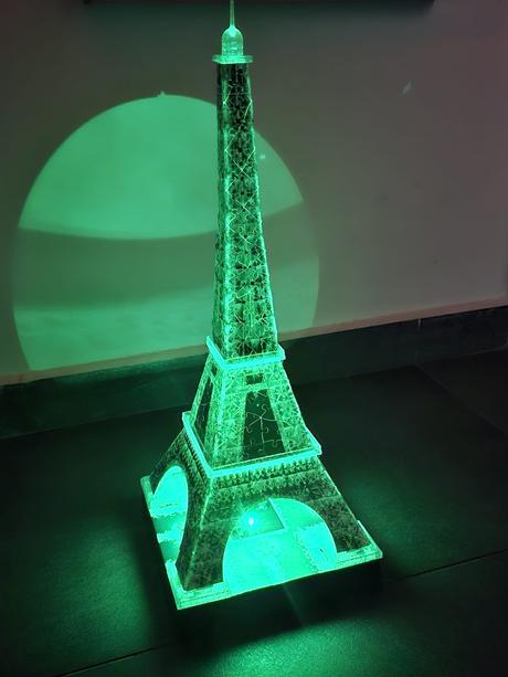 3d puzzle eiffelova veža,
