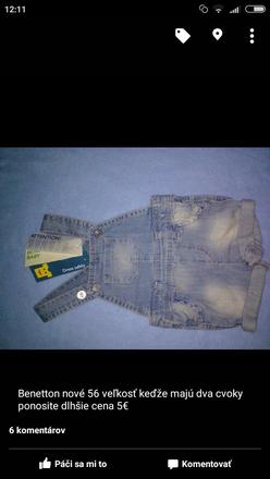 Riflové kraťasy beneton, benetton,56