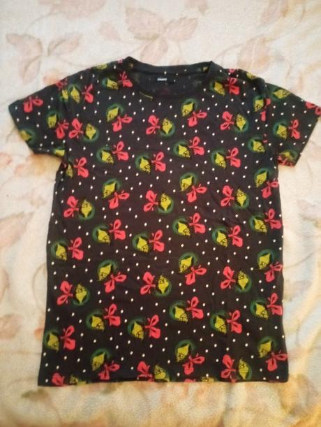 Dámske grinch tričko cropp, s