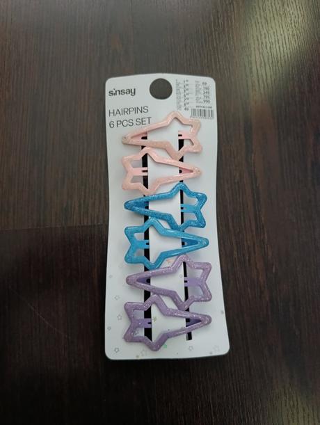 Sada sponiek v tvare hviezdičiek, sinsay