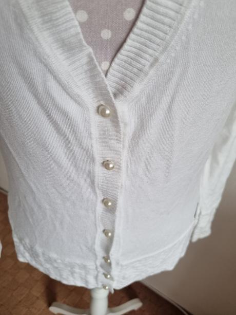 Biely sveter pietro filipi veľ. m, pietro filipi,m