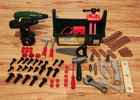 Hračky pre chlapca + uložny box, 